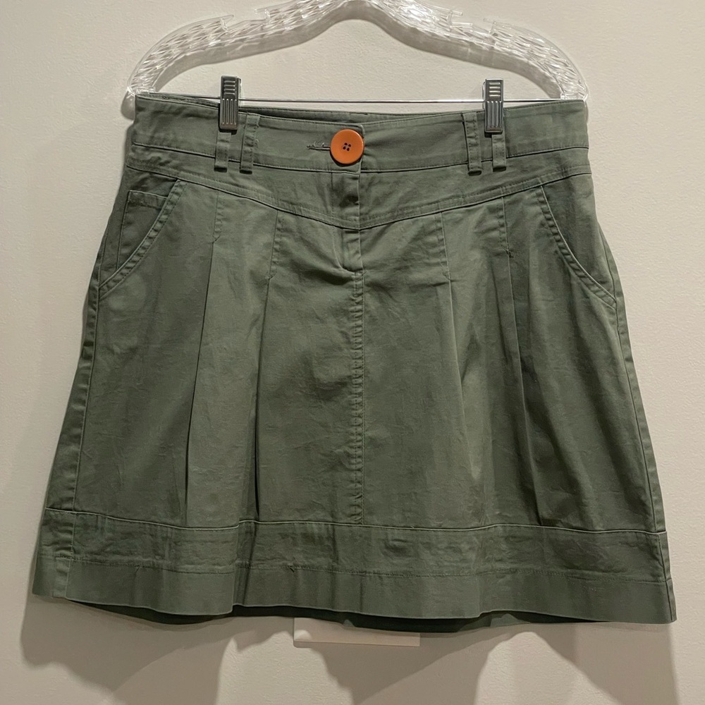 Olive Green Skirt “FREE” brand